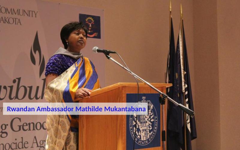 Mathilde Mukantabana serves as the Ambassador of the Republic of Rwanda to the United State