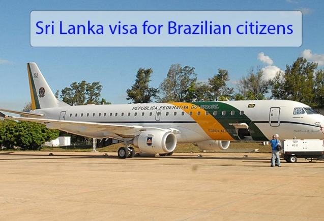 Sri Lanka visa for Brazilian Citizens