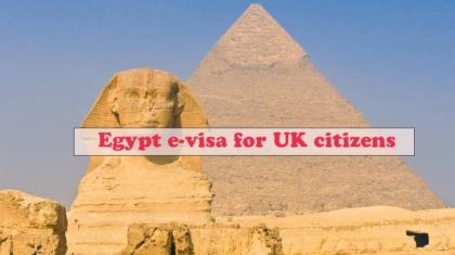 Egypt e-visa for UK citizens