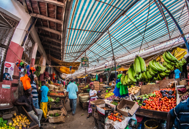 The Central Market in Tabora, Tanzania is one of the city's top attractions and a must-see for any traveller.